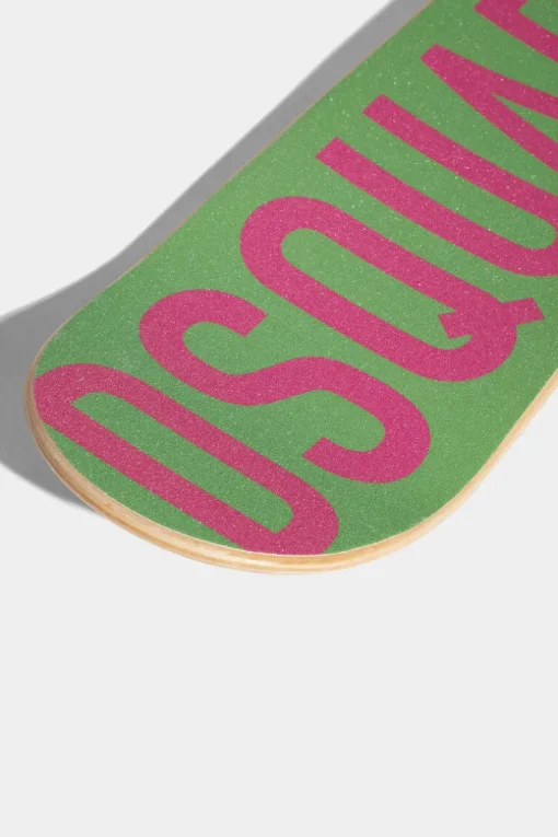All Over D Neon Skateboard