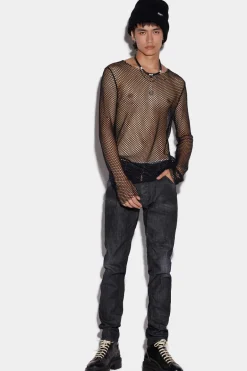 Black Clean Wash Cool Guy Jeans