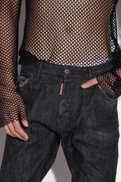 Black Clean Wash Cool Guy Jeans