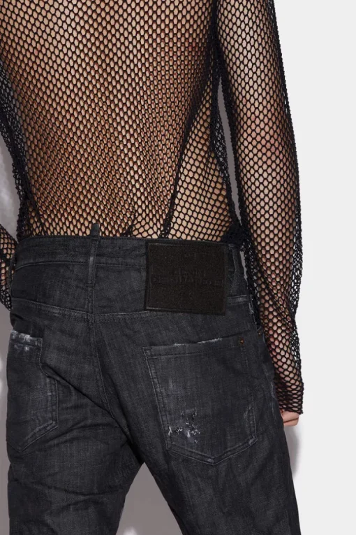 Black Clean Wash Cool Guy Jeans