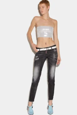 Black Clean Wash Jennifer Jeans