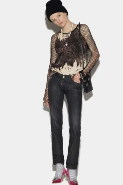 Black Clean Wash Jennifer Jeans