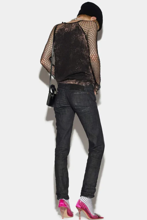 Black Clean Wash Jennifer Jeans