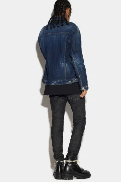 Black Clean Wash Skater Jeans