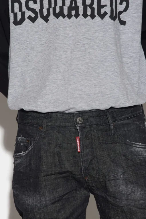 Black Clean Wash Skater Jeans