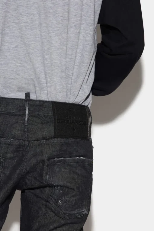 Black Clean Wash Skater Jeans