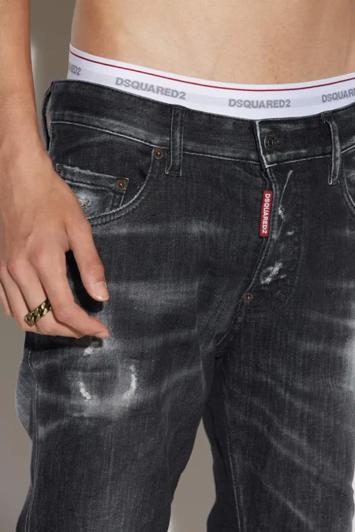 Black Clean Wash Super Twinky Jeans