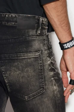 Black Goth Wash Cool Guy Jeans