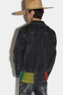 Black Smoke Bull Wash Dan Jean Jacket