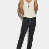 Black Smoke Bull Wash Skater Jeans