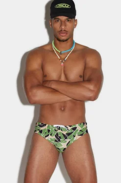 Botanic Goth Swim Brief