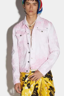 Classic Tie & Die Jean Jacket