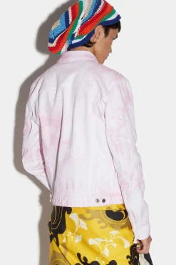 Classic Tie & Die Jean Jacket
