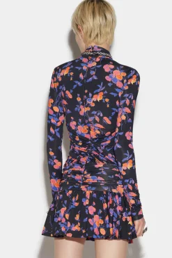 Cut-Out Mini Dress