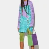 Cut-Out Ruffled Dress