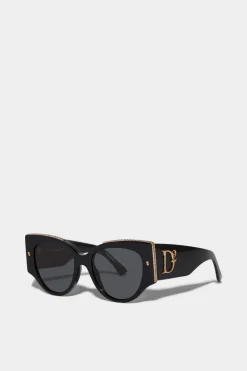 D2 Hype Black Sunglasses