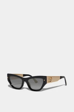 D2 Hype Gold Sunglasses