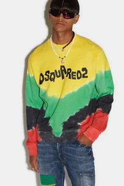 D2 Jamaica Tie&Dye Cool Sweatshirt