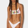 D2 Lettering Bandeau Top