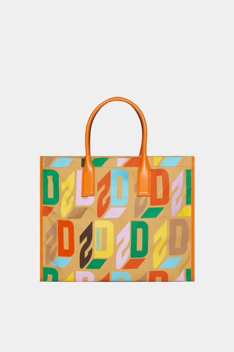D2 Monogram Shopping Bag