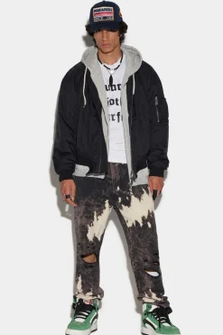 D2 Onthewave Dropped Shoulder Bomber