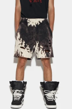 D2 Reverse Tie&Dyed Long Arnold Short
