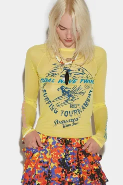D2 Wave Twins Longsleeves T-Shirt