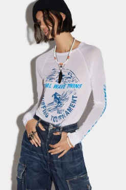 D2 Wave Twins Longsleeves T-Shirt