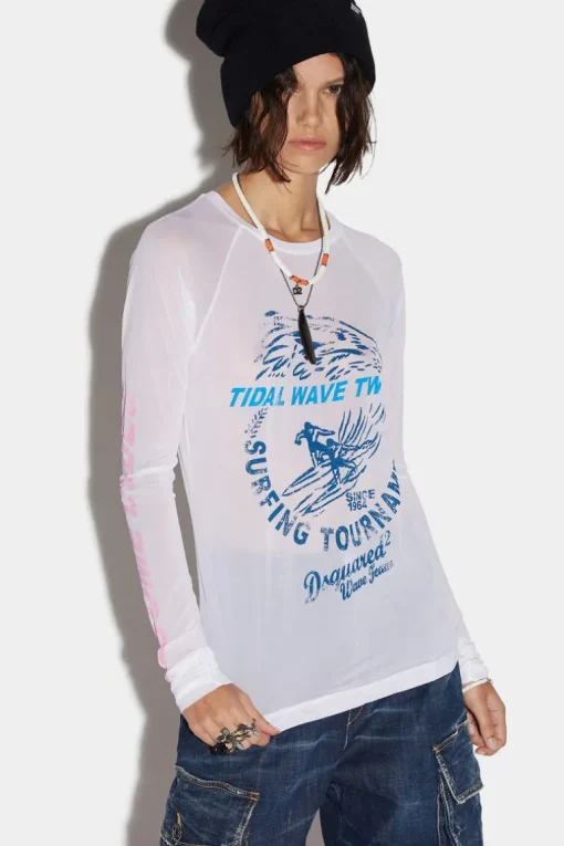 D2 Wave Twins Longsleeves T-Shirt