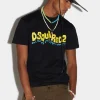 D2 Waving Logo Cool T-Shirt
