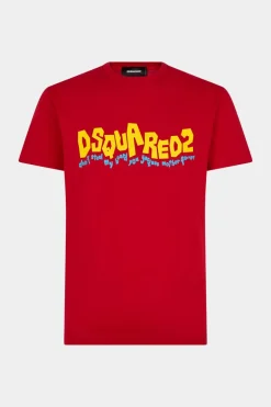 D2 Waving Logo Cool T-Shirt