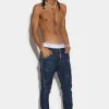 Dark Clean Wash Sexy Twist Jeans