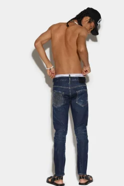 Dark Clean Wash Sexy Twist Jeans