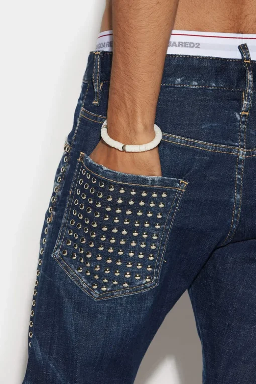 Dark Clean Wash Sexy Twist Jeans