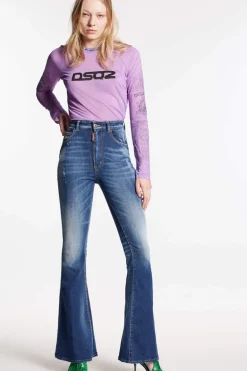 Dark Fade Wash Surfer Flare