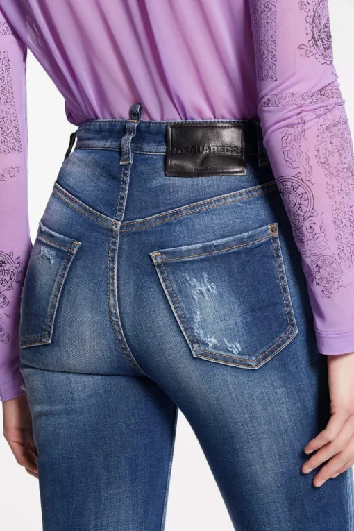 Dark Fade Wash Surfer Flare