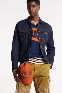 Dark Rinse Wash Dan Jean Jacket