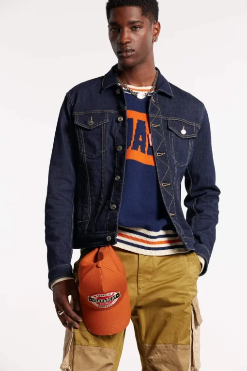 Dark Rinse Wash Dan Jean Jacket