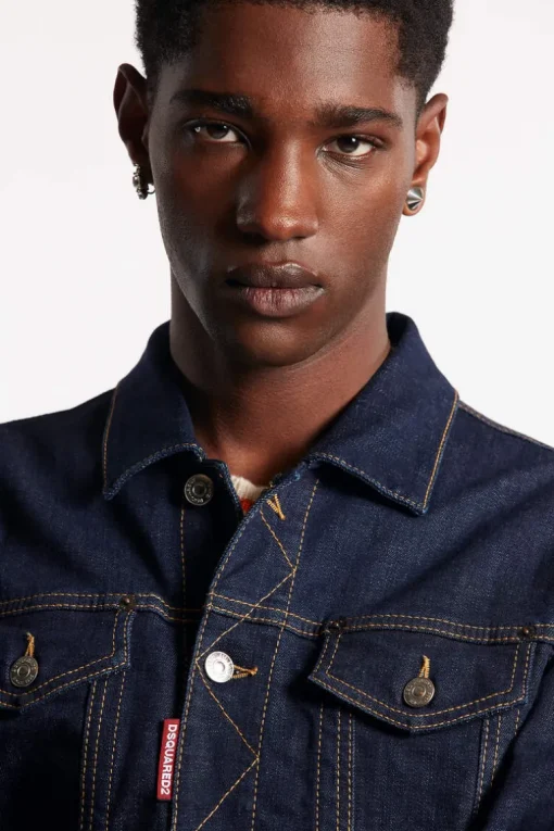 Dark Rinse Wash Dan Jean Jacket