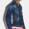 Dark Techno Surf Wash Dan Jean Jacket