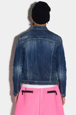 Dark Techno Surf Wash Dan Jean Jacket