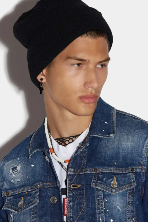 Dark Techno Surf Wash Dan Jean Jacket