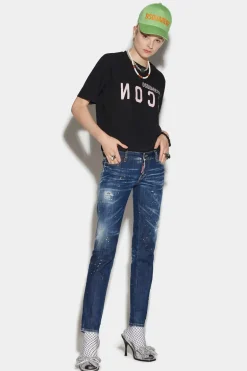 Dark Techno Surf Wash Jennifer Jeans