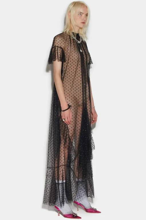 Dirty Check Dress