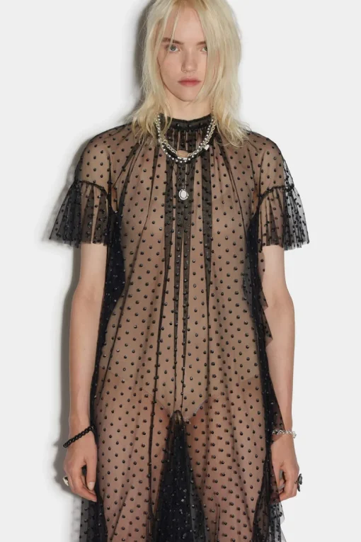 Dirty Check Dress