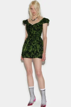 Draped Mini Dress