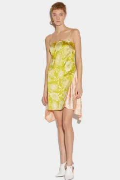 Draped Strapless Mini Dress