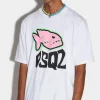 Dsq2 Fish Skater T-Shirt