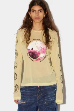 Dsq2 Surf Club Longsleeves T-Shirt