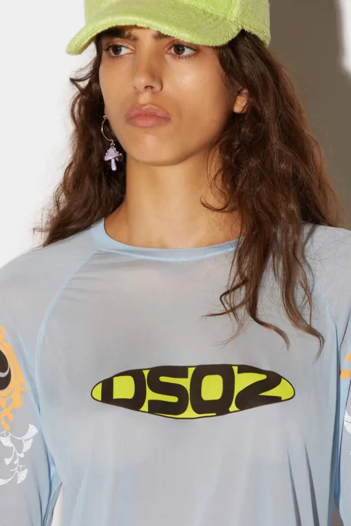 Dsq2 Surf Club Longsleeves T-Shirt